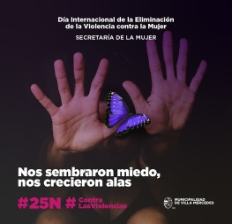 💪💪 Día Internacional de la Eliminación de la Violencia Contra la Mujer 