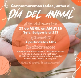 🐶🐱¡Celebremos juntos el Día del Animal!